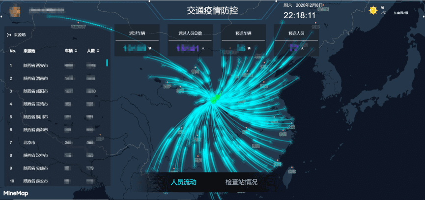 利来国际旗下世纪高通助力西安上线“交通疫情防控作战图”